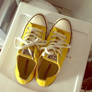Yellow Converse